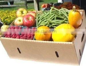 Corrugated Carton Box Packaging Fresh Fruit and Vegetable thumbnail-3