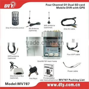 Hot Sale Shenzhen 4 ch SD Card Car Dvr Rearview Mirror, MV787 Series thumbnail-5