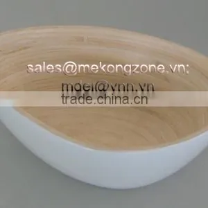 Lacquered Bamboo Bowl thumbnail-1