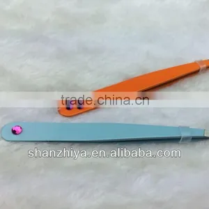 Eyebrow Tweezers With Diamond thumbnail-1