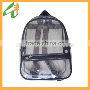 2014 Newest Simple Style Kids Clear Pvc School Backpack. thumbnail-1