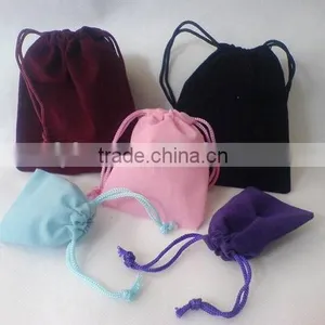 Mini Velvet Drawstring Bag thumbnail-1