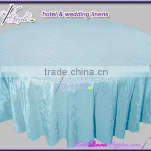 90 Inch Round Pintuck Table Cloths for Round Banquet Tables thumbnail-4