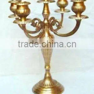 Gold Candelabra, Wedding Candelabra thumbnail-1
