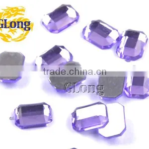 6*8mm Acrylic Flat Back Octagon Mix Color Bling Rhinestone&Crystal For Stylish Bags Garment Shoes #GY010-8P(Mix-s) thumbnail-5