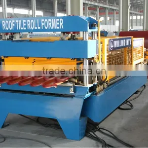 Steel Tile Roof Roll Forming Machine Desgin as Client's Profile Avalible thumbnail-4
