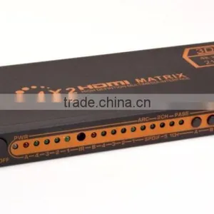 1.4 Version HDMI Switcher Matrix 4x2 Support 2k4k 3D thumbnail-2