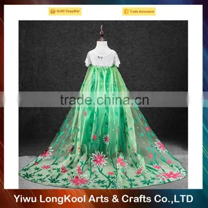 China Manufacturer Direct Sale Fancy Princess Tutu Dresses Wholesale Kids Frozen Dresses thumbnail-2