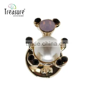 2015 Lowest Price Popular Brooch for Wedding Invitations Gold Plated Jewelry Sets thumbnail-6