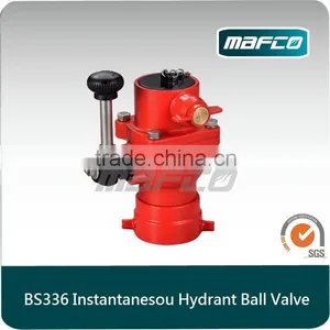 Aluminum Fire Hose 2.5 Inch Instantaneous BS336 Siamese Connection thumbnail-2