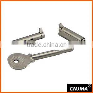 MS108-35 Brass Sliding Door Key Lock thumbnail-2