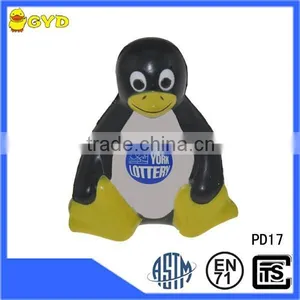 Lovely PU Penguin Stress Ball Toy thumbnail-1