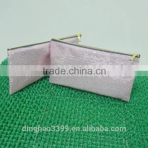 2016 China Wholesale Cosmetic Bag Shining Beads Makeup Bag Lady Nice Bag thumbnail-3