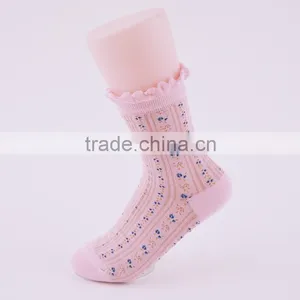 Lady 200N Fashion Socks With Fancy Designs With Ruffle Welt on the Socks Toe Sock thumbnail-1