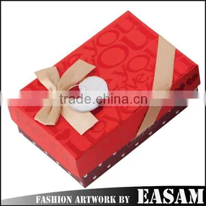 Yiwu Custom Love You 13.5*9*4.5cm Bowknot Christmas Candy Girl Box thumbnail-1