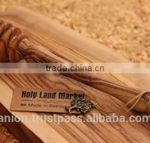 Olive Wood Carved Honey Spoon thumbnail-3