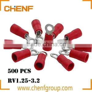 CE Approval RV1.25-3.2 PVC 0.5 - 1.5mm2 (A.W.G 22-16) Crimp Terminal thumbnail-1