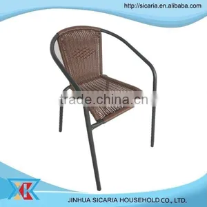 Garden Furniture Metal Wicker Chair thumbnail-1