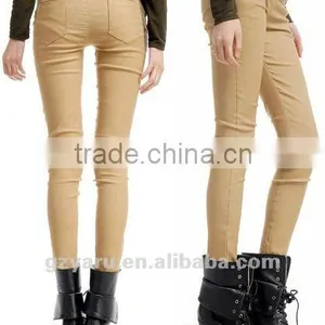 Women Cotton Tight Pants Women Ladies Girls Fashion thumbnail-1