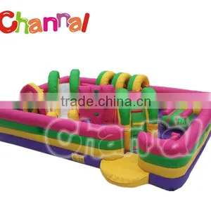 Commercial Grade Exciting Inflatable Fun City for Kids thumbnail-1