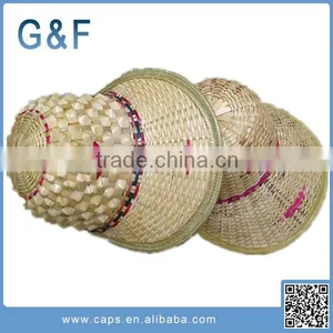 Best Price Custom Visor Handmade Bamboo Hat thumbnail-3