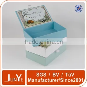 Gift Wedding Favor Colorful Cardboard Boxes With Lock and Key in China thumbnail-2