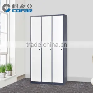 Office Furniture From China Steel Metal White Wardrobe thumbnail-1