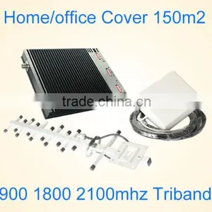 27dBm 70dB 900 2100 2600 MHz Mobile Signal Booster 2G 3G 4G Tri Band Booster thumbnail-6