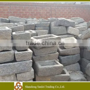 Aniqued Stone Water Trough thumbnail-5