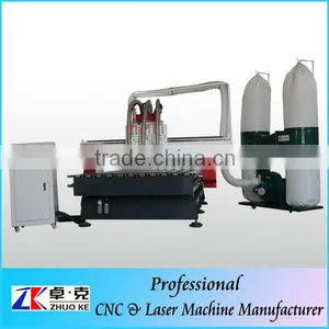 ZK-1325 Air Cylinder ATC CNC Router 1300*2500*200mm thumbnail-1