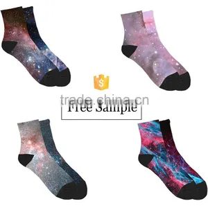Wholesale Polyester Ankle Custom Sublimated Socks thumbnail-1