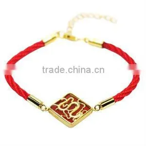 Gold Plated Sterling Silver Bracelet Dragon Fashion thumbnail-1
