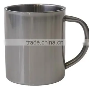 300ml Stainless Mug / Mug for Coffee/ Unbroken Mug/ Stainless Mug for Promotion thumbnail-1