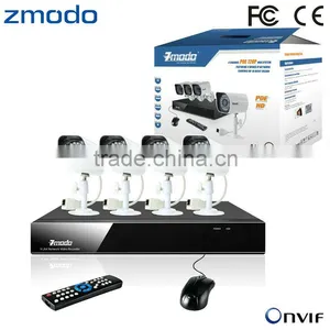 Zmodo Waterproof 720P IP Camera POE 4CH NVR thumbnail-1