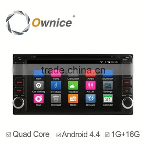 Ownice Quad Core Android 4.4 2 Din Universal Car DVD GPS Support DTV 16G ROM thumbnail-1