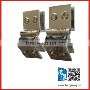 HJ-268 Specializing in the Production Display Cabinet Glass Hinge/Made in China Display Cabinet Glass Hinge thumbnail-1