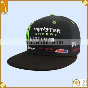 2016 New 6 Panels Flat Full Head Logos Custom Snapback Baseball Caps thumbnail-1