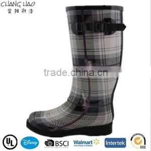 (CH.W085) Wellies With High Heel Shoes Women Winter Boots thumbnail-1
