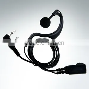 Unique Designed Microphone Professional Earhook for Walkie Talkie thumbnail-1
