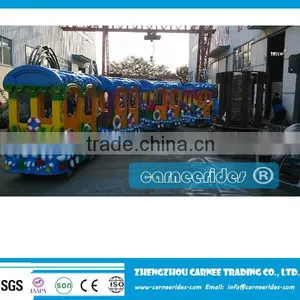 Amusement Parktrain Rides Trackless Kid Train Rides for Sale thumbnail-2