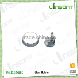 Hot Sales Zinc Alloy Clamp Bracket Locks and Fittings Glass Shelf thumbnail-1