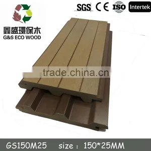 Hollow WPC Outdoor Flooring , Waterproof Plastic Floor thumbnail-3