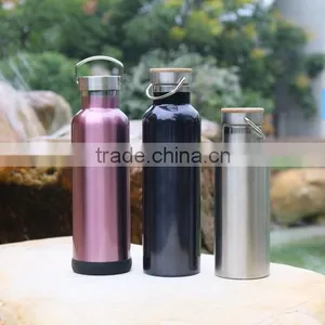 FDA LFGB Stainless Water Bottle, Stainless Steel Thermos, Double Wall Stainless Steel Vacuum Flask for Taiwan Market thumbnail-1