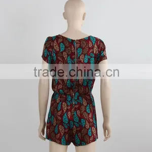 OEM Custom Made Jumpsuit Summer One Piece Jumpsuit for Adult Cheap Price in Guangzhou thumbnail-4
