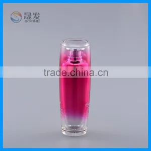 Empty Acrylic Cosmetic Sunscreen Lotion Pump Bottle thumbnail-1