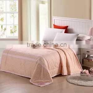 2015 New Designs Home and Hotel Twin/Queen/King Size Silk Bed Cover /bed Sheet / Pillow Cases Wholesale thumbnail-1