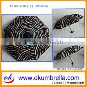 Acr 42'' Fashion Color Changing Umbrella Colour Change Umbrella OKF50 thumbnail-1