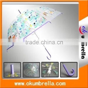 Straight Transparent Cheap Umbrella From China Umbrella Supplier thumbnail-1