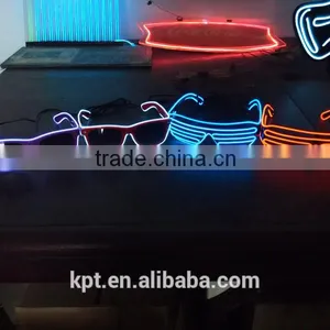 2016 Colorful Glowing EL Wire Glasses Manufacturer for Party thumbnail-5