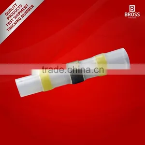 10 Pieces Heat Shrinkable Crimp&Solder Sleeves Butt Connectors for 4,0-6,0 mm Cable Transparent Yellow Lenght-39 mm thumbnail-1